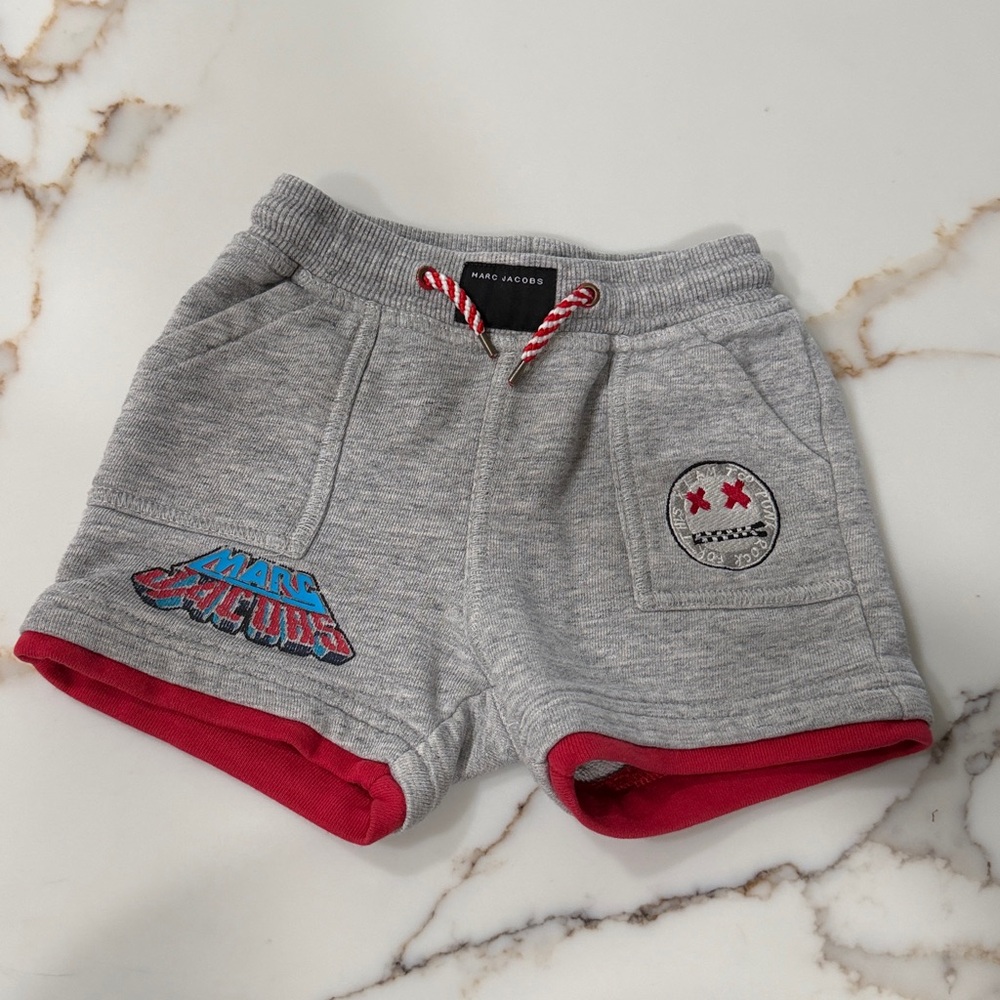 Marc Jacobs Gray Shorts with Red Trim 9m